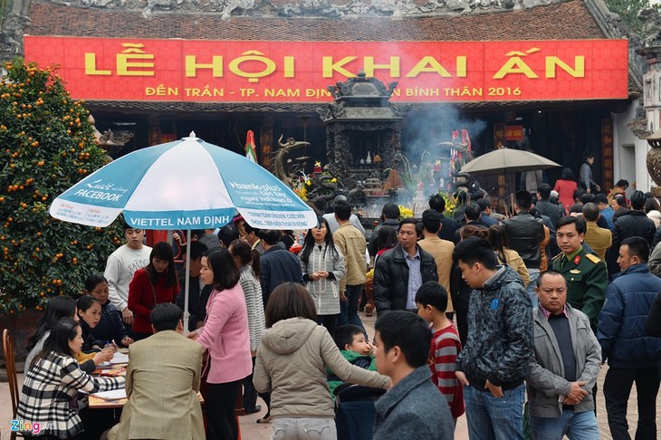 Tran Temple stamp distribution ceremony opens - ảnh 1